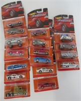 Set of (17) Red Line Hot wheels Diecast Cars in