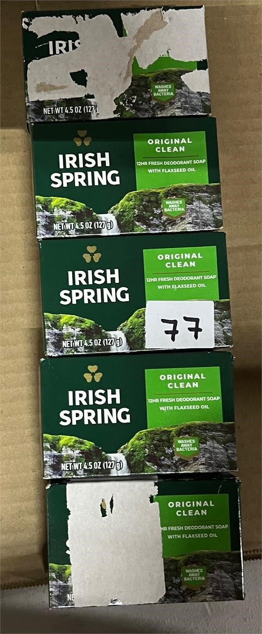 Irish Spring Original Clean Bar Soap, 5ct