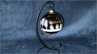 Joy to the World Biltmore Globe Ornament