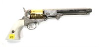 F. Llipietta .44 Cal. Black Powder Revolver, 7.5"