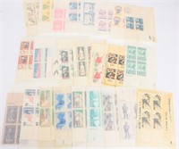 Stamps 25 5¢ Commemorative Plate Blocks