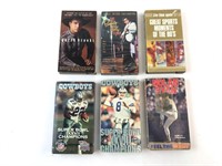 Vintage Sports & Music VHS Tapes