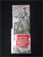 Original 1952s "The Bandit of Sherwood Forest"