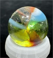 Peltier clear liberty rainbow marble 5/8” NM