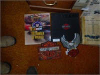 HARLEY BOOK & PATCHES, NASCAR BOOK,