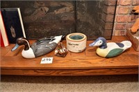 WOODEN DUCKS - BIRCH CANDLE - ETC.