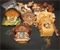 Vintage German Cuckoo Clock Parts