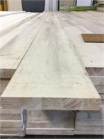 1 x 8" x 16' Primed Mahogany Boards x 160LF