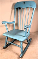 antique childs rocker