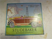 Metal Studebaker sign 12x14