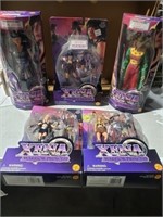 Lot of 5 Differ. XENA Dolls In Original Box.2W5B