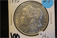 1892-P Morgan Silver Dollar