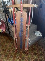 Antique yankee clipper sled