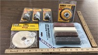 DeWalt wire brushes & buffing items