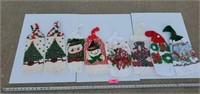 Christmas Crochet Kitchen Towels