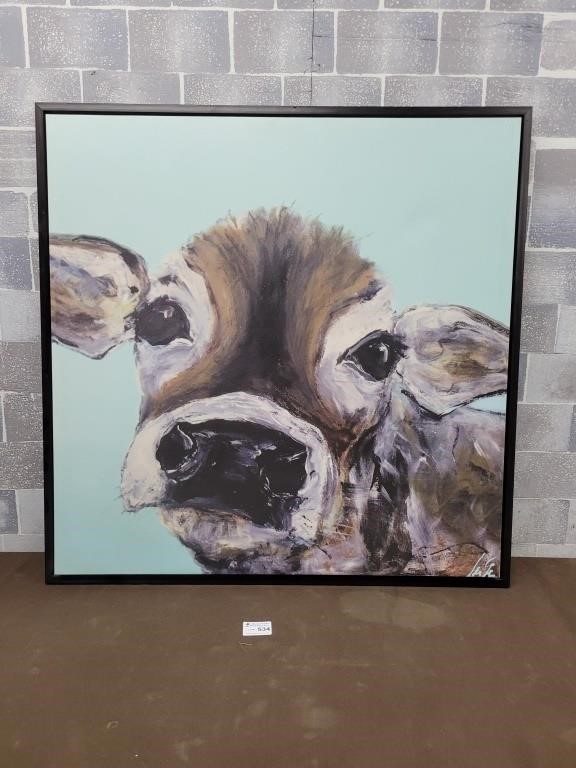 Large Cow Caff painting