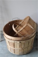 3 Wooden Baskets
