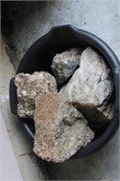 Bucket with Stones/Rocks & Pebbles