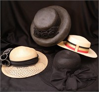 Set of 4 Straw Hats - Arlin, Headways ++