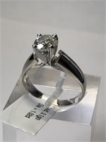 $14500. 14kt. Diamond (1.02ct) Ring (Size 7)