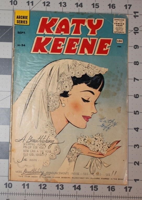 Katy Keene #54 Sept 1960