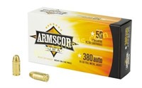 ARMSCOR 380ACP 95GR FMJ - 200 Rounds