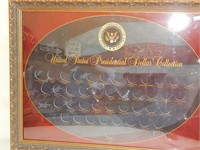 US Presidential Dollar Collection Frame Only