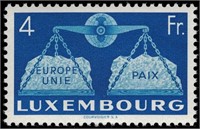 Luxembourg stamps #272-277 Mint NH VF CV $175