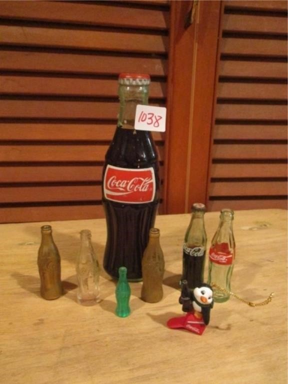 Coca Cola mini bottles