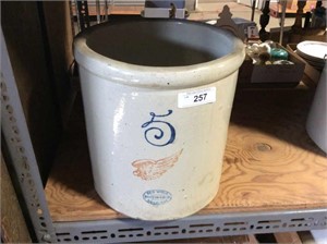 Red Wing 5-gallon large wing crock