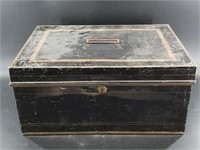 Vintage metal box, 16" long