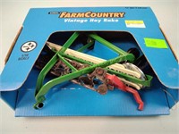 Ertl farm country vintage Hayrake toy new in box