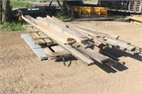 Assortment of Wood Boards and Gates