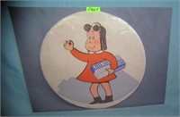 Little Lulu and Kleenex retro style advertising si