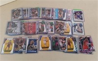 Mixed Basketball Cards In Sleeves Incl. Rookies