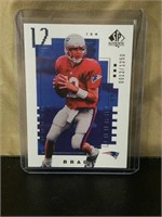 REPRINT Tom Brady Rookie Football Card