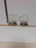 2 pounds of marbles