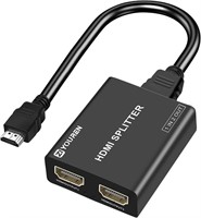 HDMI Splitter with HD HDMI Cable