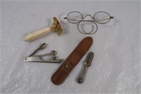 Vintage Eyeglasses, Razor & more