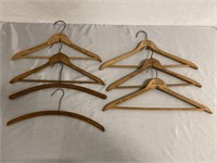Dry Cleaners & Hotel Wood Clothes Hangers