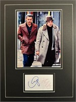 Johnny Depp And Al Pacino Custom Matted Autograph