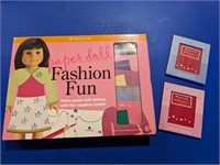 American Girl NIB paper doll fashion and 2