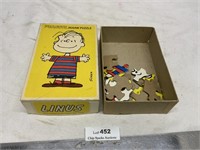 Vintage Linus Peanuts Snoopy Jigsaw Puzzle