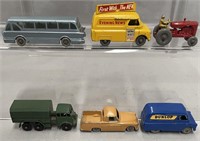6 Early Matchbox Vehicles