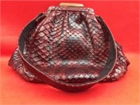 Snakeskin handbag