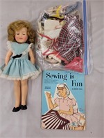 Shirley Temple Doll, Clothes and Sewing Book