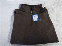 Brand New Mens Columbia Pull Over Sweater Size XL