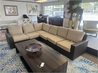4 pc Outdoor Sectional by Lloyd Flanders