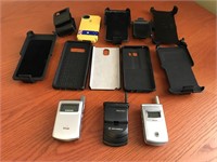 Samsung Flip Phone, Assorted Phone Cases & More