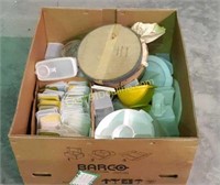 Large Box of Tupperware